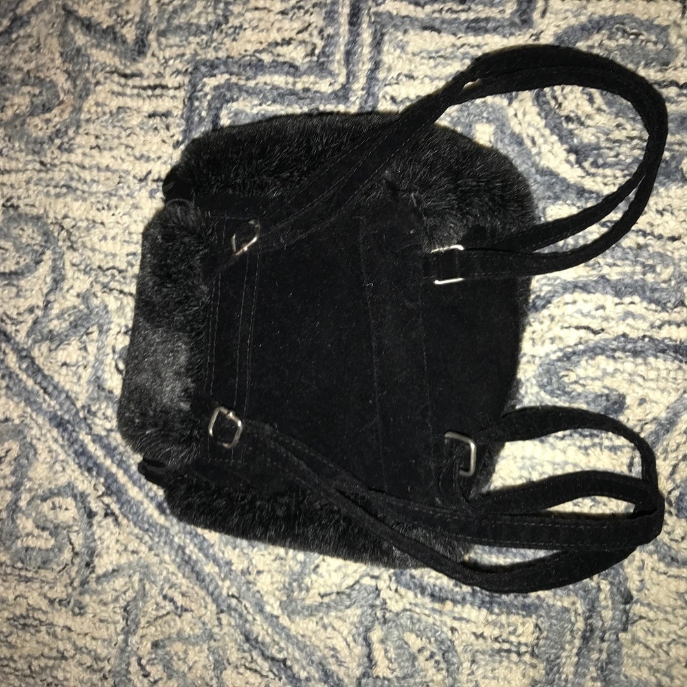 Mini fur backpack - Picture 2 of 4